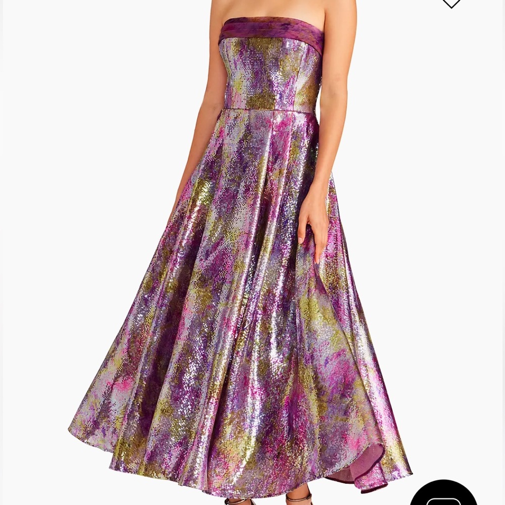 NWT Theia sequined evening gown